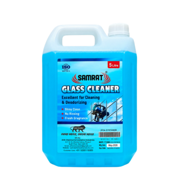 Aura Clear Blue Glass Cleaner Spray Bottle