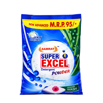 Super Excel Detergent Powder packaging